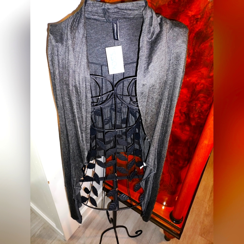 Brand long sleeve cardigan